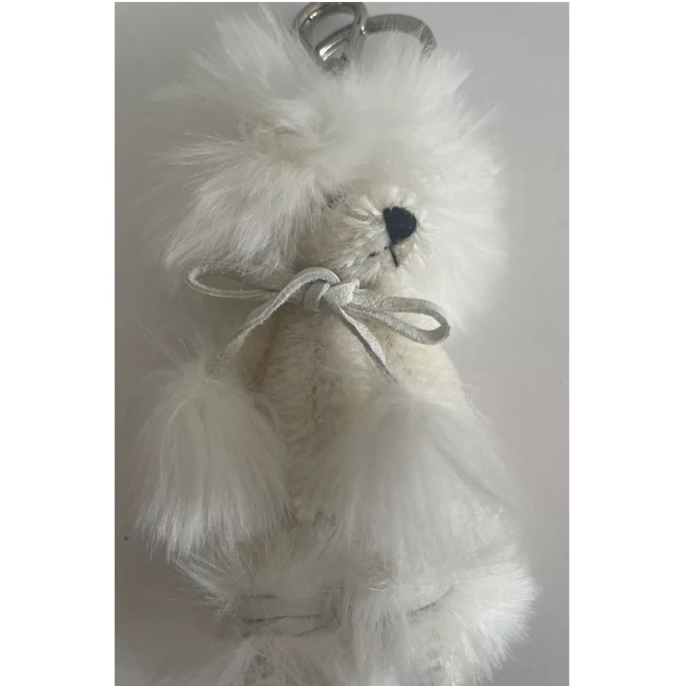 Prada Fluffy Bear Bag Charm/Keychain